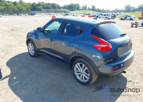 2013 Nissan Juke Sv из США, поврежденный, VIN JN8AF5MV4DT225942
